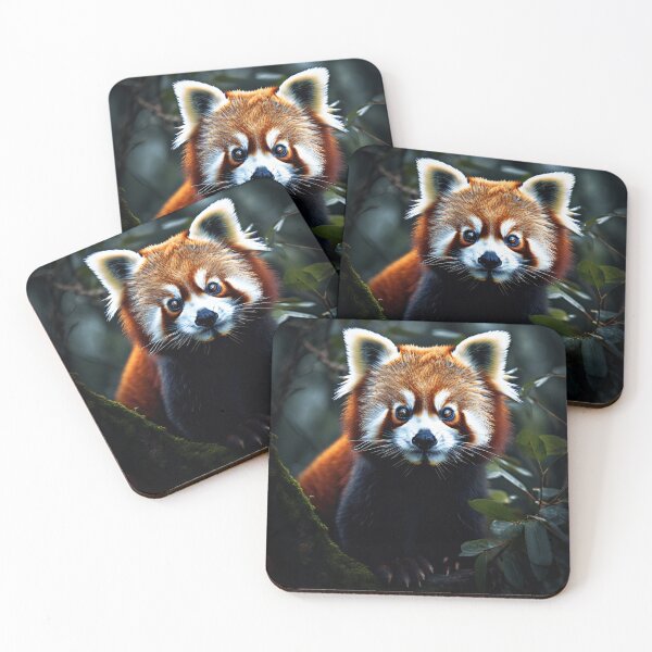 Item preview, A red Panda lurking in the jungle designed and sold by EpicGear085.