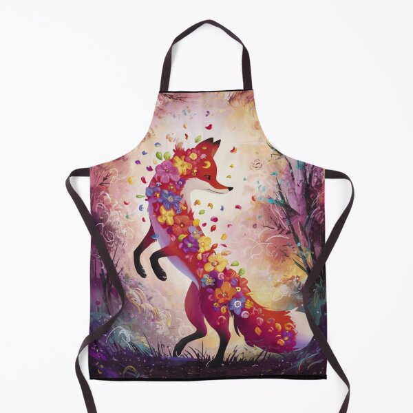 Artikelvorschau, Fuchs-Porträt. Fuchs-Silhouette, Blumenfuchs, abstrakter Fuchs, Fantasiefuchs, wunderlicher Fuchs, Fuchsmuster entworfen und verkauft von FoxVibes.