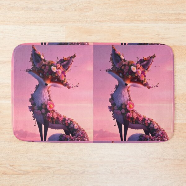 Artikelvorschau, Fuchs-Porträt. Fuchs-Silhouette, Blumenfuchs, abstrakter Fuchs, Fantasiefuchs, wunderlicher Fuchs, Fuchsmuster entworfen und verkauft von FoxVibes.