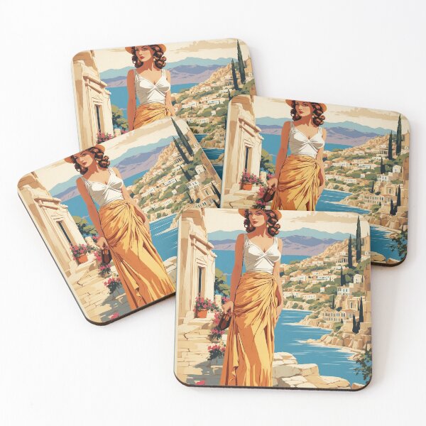Item preview, Megara Greece Vintage Travel Tourism  designed and sold by TravelersGems.