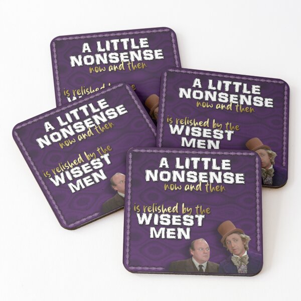 Item preview, A little nonsense now and then designed and sold by JungleYeti.