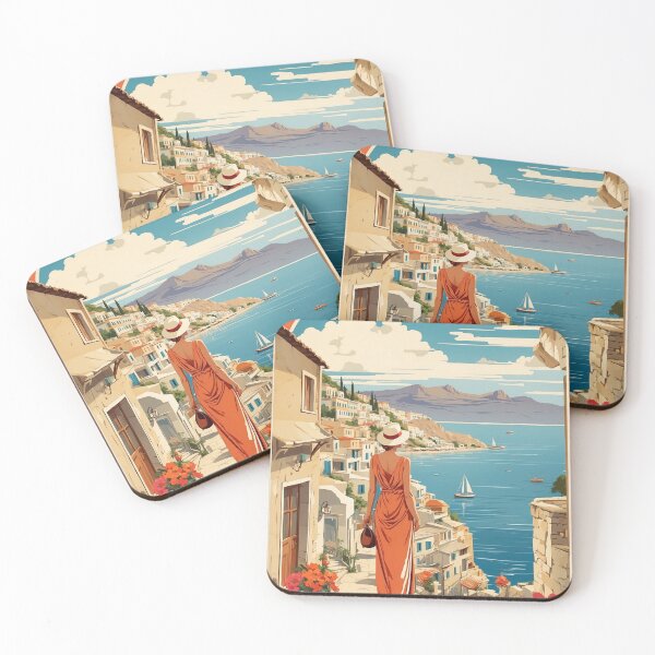 Item preview, Melissia Greece Vintage Travel Tourism  designed and sold by TravelersGems.