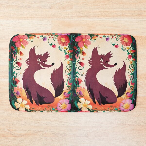 Artikelvorschau, Fuchs-Porträt. Fuchs-Silhouette, Blumenfuchs, abstrakter Fuchs, Fantasiefuchs, wunderlicher Fuchs, Fuchsmuster entworfen und verkauft von FoxVibes.