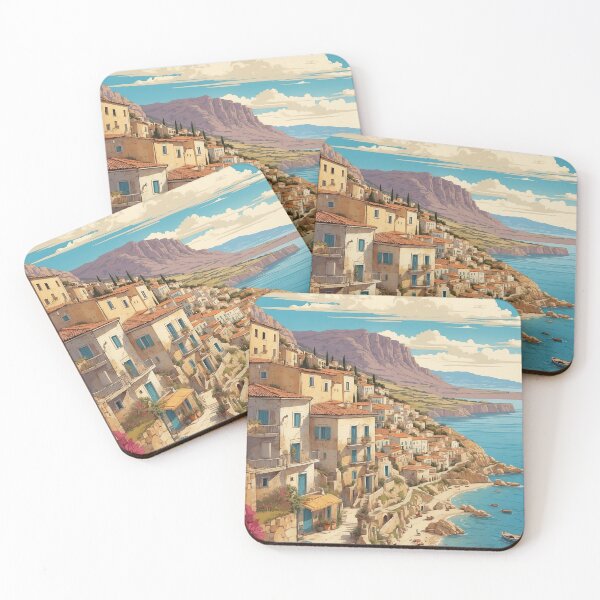 Item preview, Missolonghi Greece Vintage Travel Tourism  designed and sold by TravelersGems.