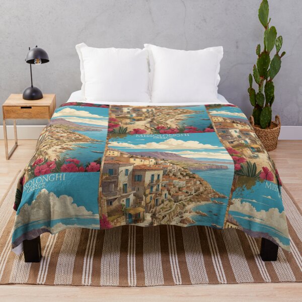 Item preview, Missolonghi Greece Vintage Travel Tourism  designed and sold by TravelersGems.