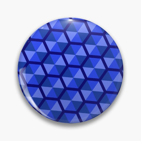 Item preview, Blue Multicolor Umbrella Hexagons Honeycomb Grid Party Pattern designed and sold by Alchemy-A-La-G.