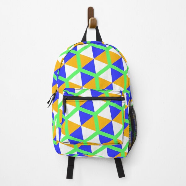 Item preview, Lime-Green Tricolor Umbrella Hexagons Honeycomb Grid Party Pattern designed and sold by Alchemy-A-La-G.