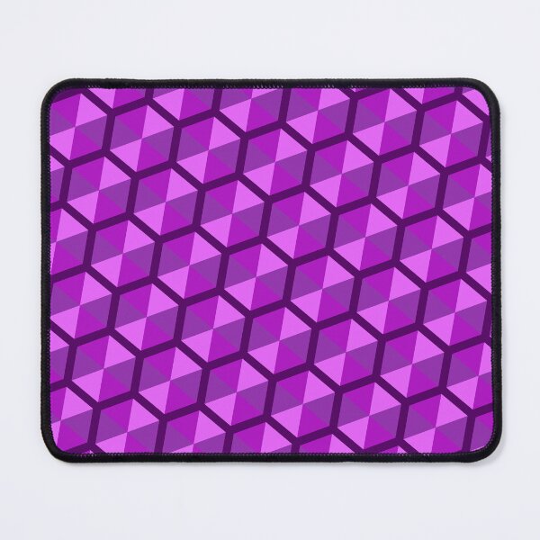 Item preview, Purple Multicolor Umbrella Hexagons Honeycomb Grid Party Pattern designed and sold by Alchemy-A-La-G.