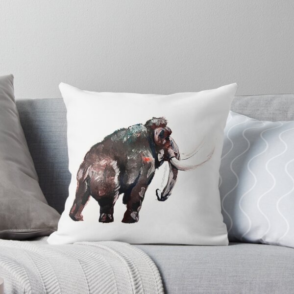Item preview, Painted Woolly Mammoth designed and sold by TheDrawingZoo.