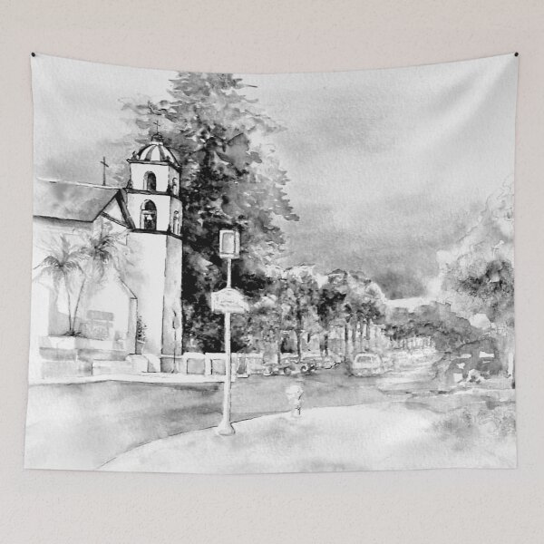 Item preview, Buenaventura Mission 4 BW designed and sold by Gerardo Segismundo.