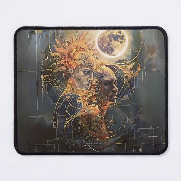 Item preview, Cosmic Wonder Abstract Art designed and sold by Obsidian Ink by Wilshire.