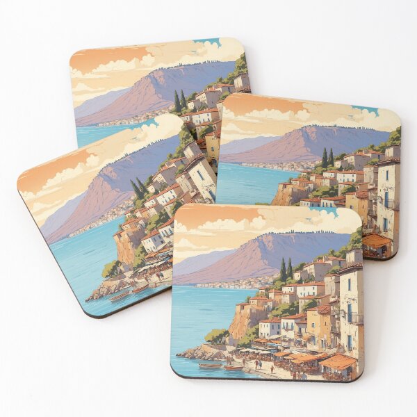 Item preview, Nafpaktos Greece Vintage Travel Tourism  designed and sold by TravelersGems.