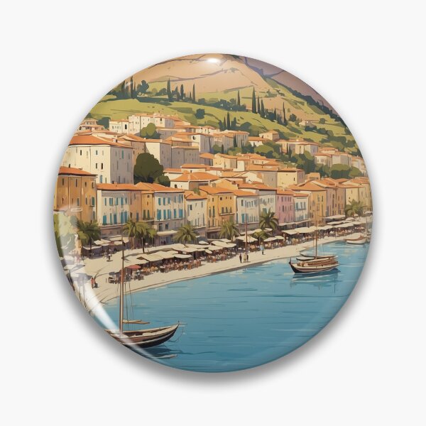 Item preview, Nafplio Greece Vintage Travel Tourism  designed and sold by TravelersGems.