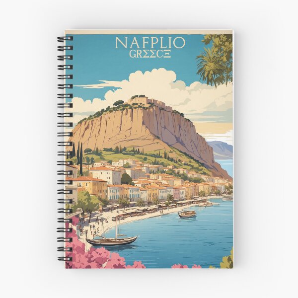 Item preview, Nafplio Greece Vintage Travel Tourism  designed and sold by TravelersGems.