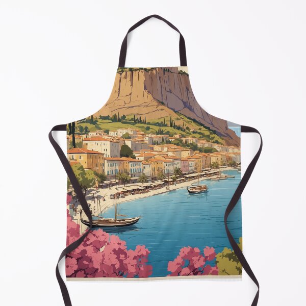 Item preview, Nafplio Greece Vintage Travel Tourism designed and sold by TravelersGems.