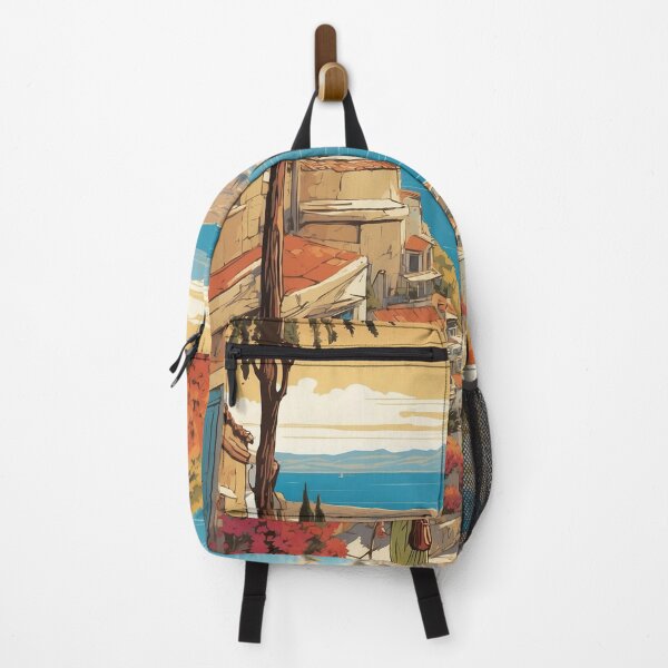 Item preview, Nea Alikarnassos Greece Vintage Travel Tourism  designed and sold by TravelersGems.