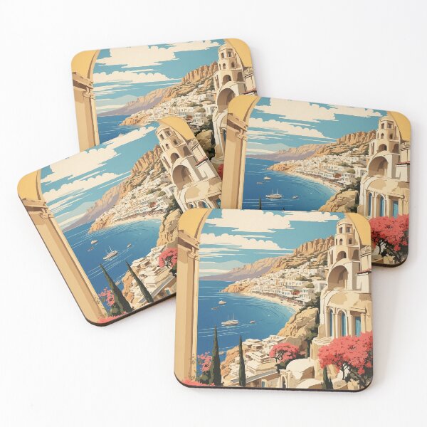 Item preview, Nea Erytharia Greece Vintage Travel Tourism  designed and sold by TravelersGems.