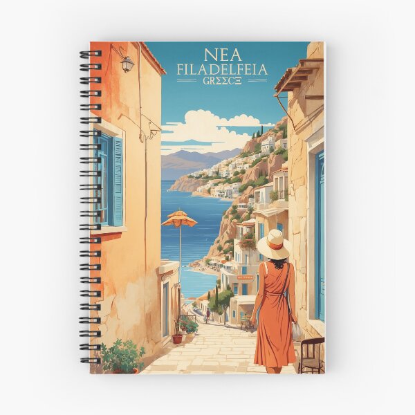 Item preview, Nea Filadelfeia Greece Vintage Travel Tourism  designed and sold by TravelersGems.