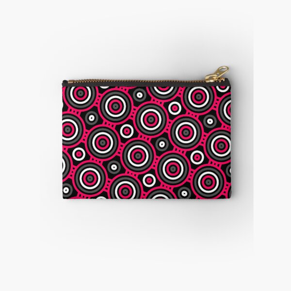 Item preview, Red Multicolor Eyes Rings Circles Seamless Party Pattern designed and sold by Alchemy-A-La-G.