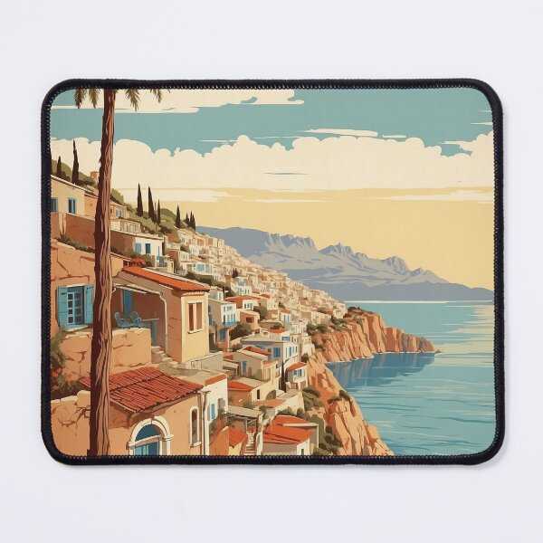 Item preview, Nea Erytharia Greece Vintage Travel Tourism designed and sold by TravelersGems.