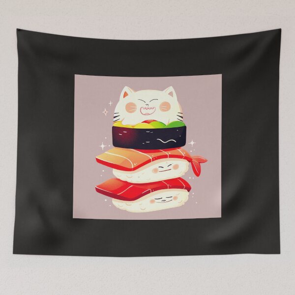 Item preview, Delightful Sushi Friends VI designed and sold by DinoPals.