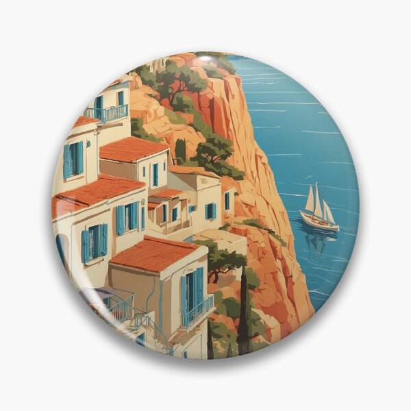Item preview, Nea Ionia Greece Vintage Travel Tourism  designed and sold by TravelersGems.