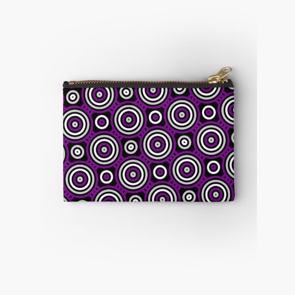 Item preview, Purple Multicolor Eyes Rings Circles Seamless Party Pattern designed and sold by Alchemy-A-La-G.
