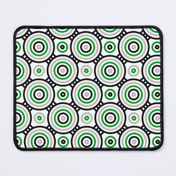 Item preview, Green Multicolor Eyes Rings Circles Seamless Party Pattern designed and sold by Alchemy-A-La-G.
