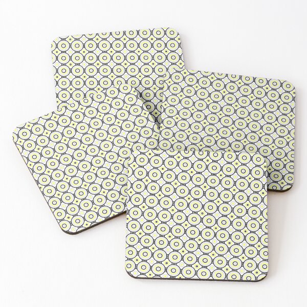 Item preview, Yellow Multicolor Eyes Rings Circles Seamless Party Pattern designed and sold by Alchemy-A-La-G.