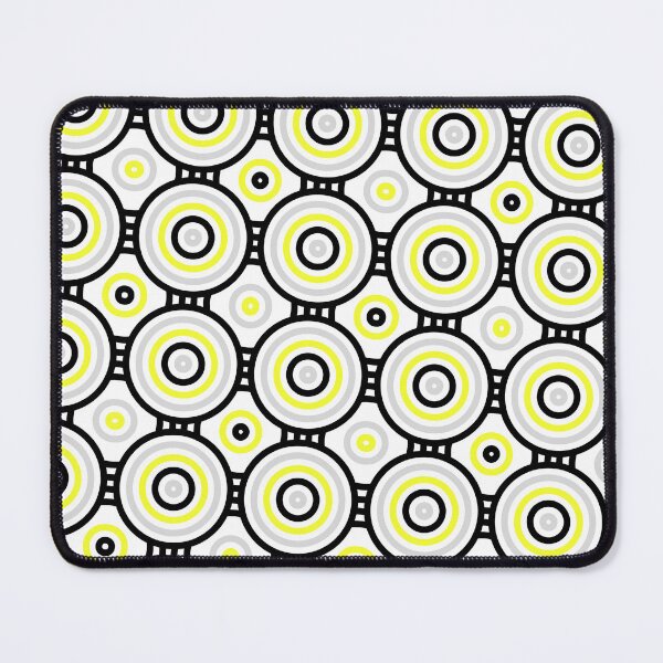 Item preview, Yellow Multicolor Eyes Rings Circles Seamless Party Pattern designed and sold by Alchemy-A-La-G.