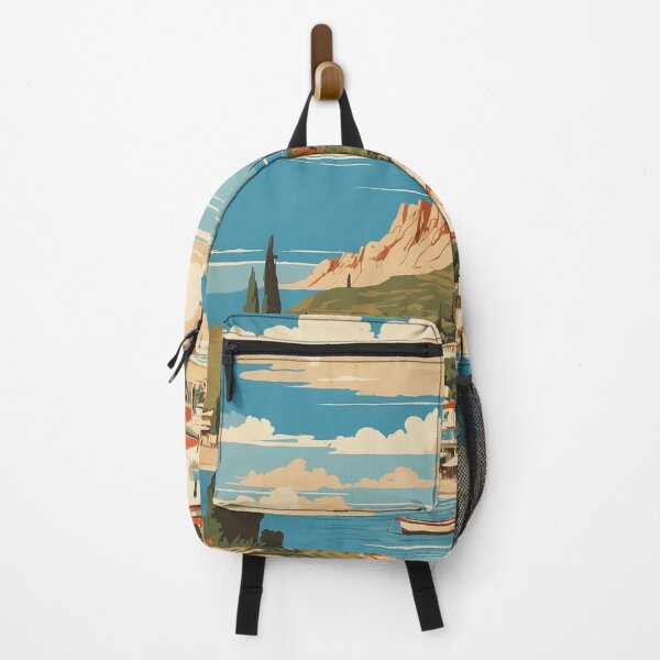 Item preview, Nea Makri Greece Vintage Travel Tourism  designed and sold by TravelersGems.