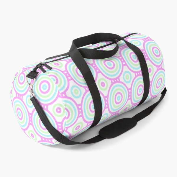 Item preview, Pastel Multicolor Eyes Rings Circles Seamless Party Pattern designed and sold by Alchemy-A-La-G.