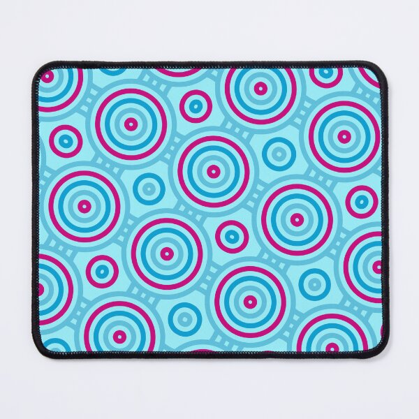 Item preview, Soft Multicolor Eyes Rings Circles Seamless Party Pattern designed and sold by Alchemy-A-La-G.