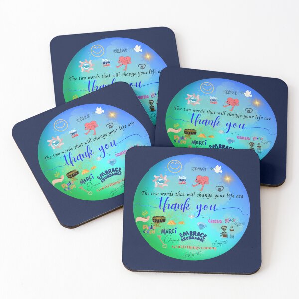 Item preview, The two words that will change your life are "Thank you" designed and sold by Abundancelife.