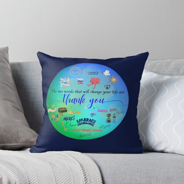 Item preview, The two words that will change your life are "Thank you" designed and sold by Abundancelife.