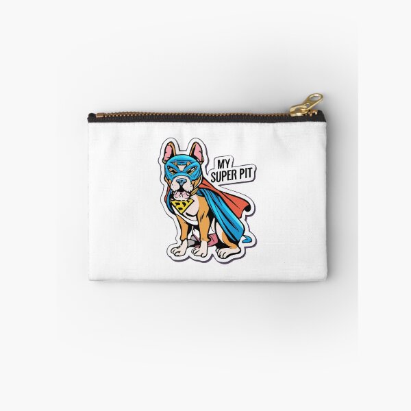 Item preview, My Super Pit - Superhero Cape Pitbull Cartoon designed and sold by NiftyWrx.