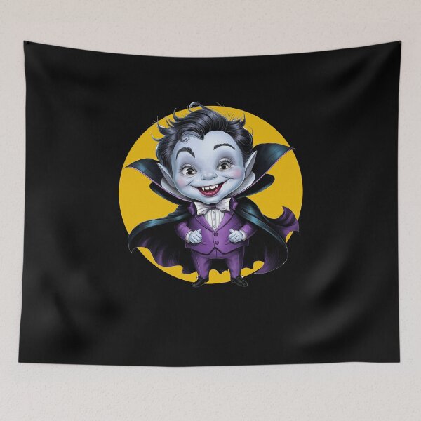 Item preview,  FUNNY HALLOWEEN Vampire Kid designed and sold by Greenbaby.