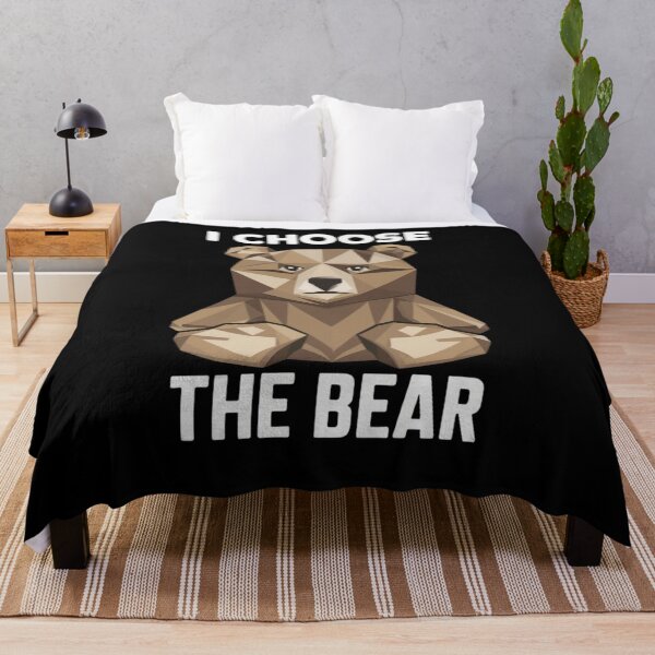 Item preview, I Choose The Bear Motivational Saver designed and sold by ArtFromBeyond.