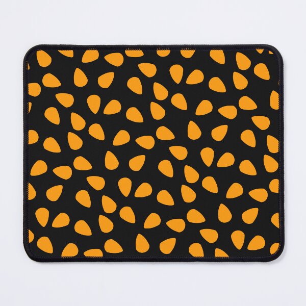 Item preview, Orange Leaves Candy Corn Cone Triangles Party Pattern designed and sold by Alchemy-A-La-G.