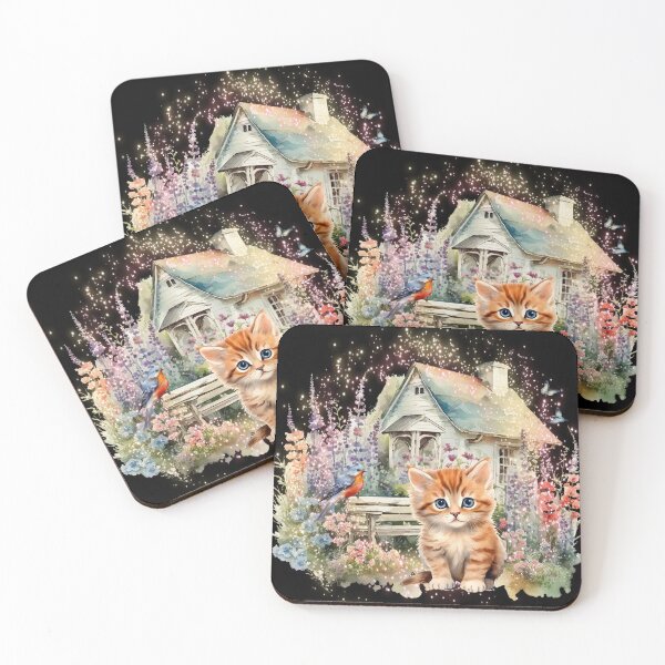 Item preview, Orange stripe kitten designed and sold by Karen Wood.
