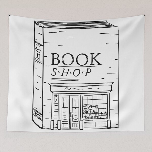 Item preview, Book shop designed and sold by Neadoodles.