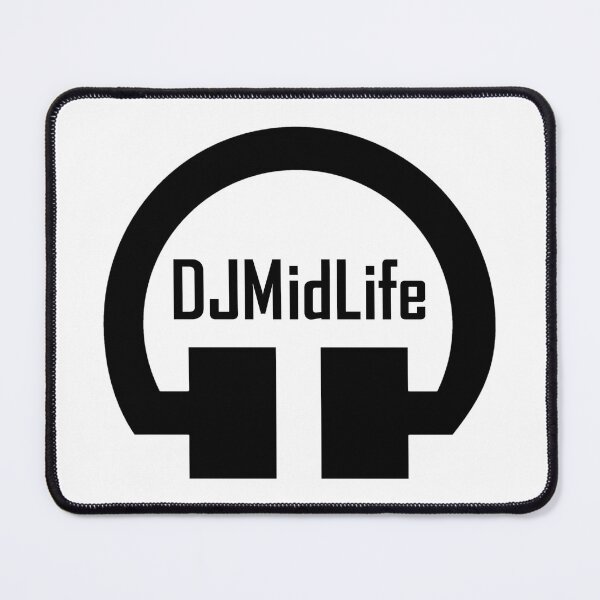 Item preview, The DJ MidLife Black Logo Collection designed and sold by DJ MidLife.