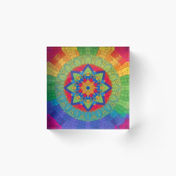 Item preview, Rainbow Mandala designed and sold by Mansingh77.