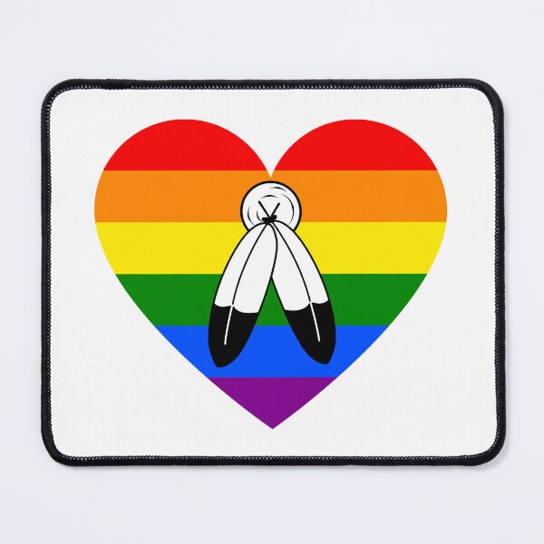 Item preview, 2 Spirit Pride Heart designed and sold by MamaCsTees.