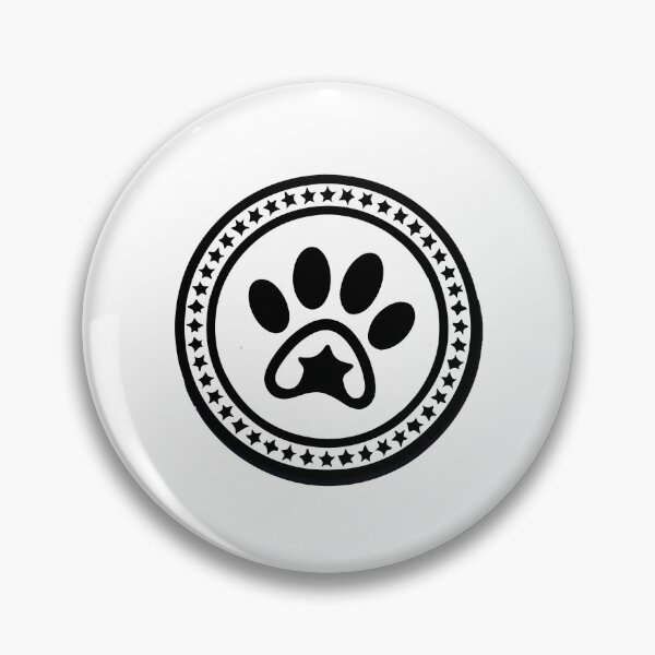 Item preview, Pitbull Paw Print & Starry Trail designed and sold by NiftyWrx.