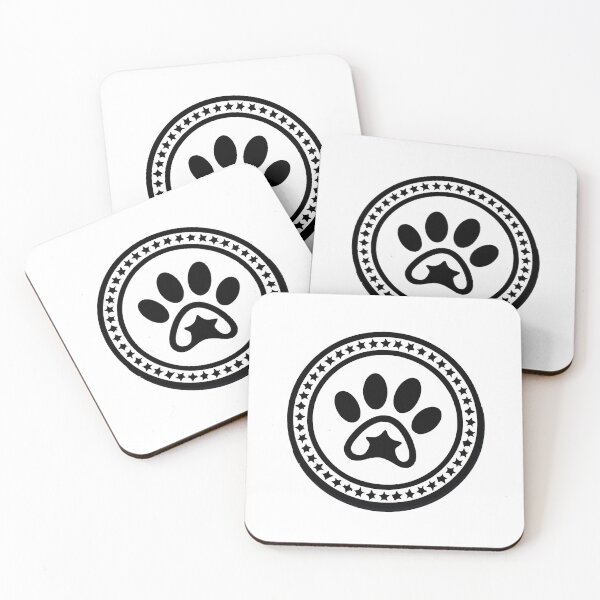 Item preview, Pitbull Paw Print & Starry Trail designed and sold by NiftyWrx.