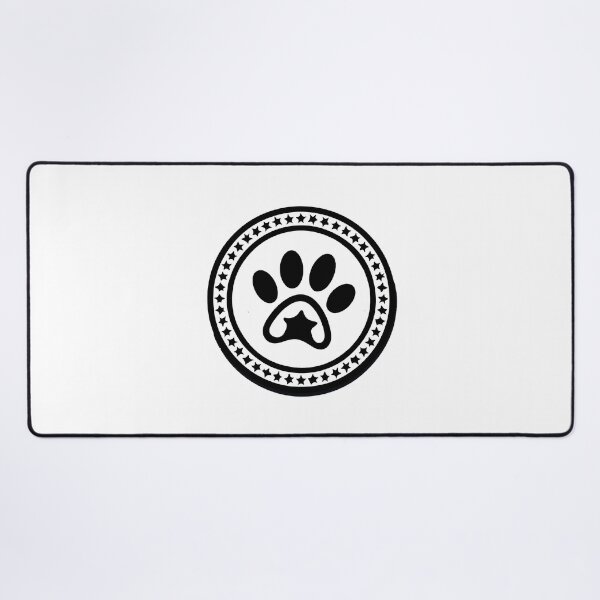 Item preview, Pitbull Paw Print & Starry Trail designed and sold by NiftyWrx.