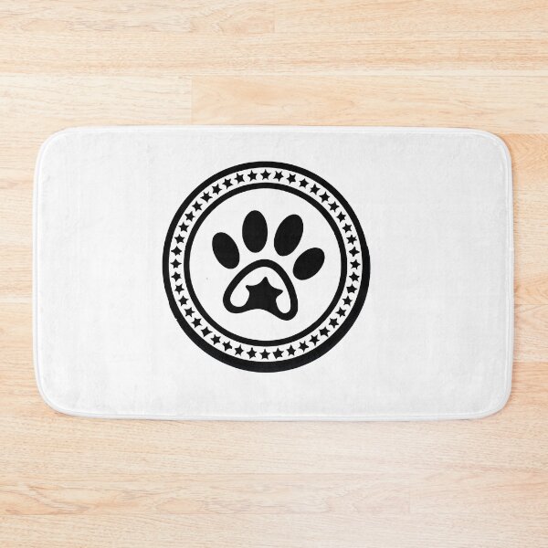 Item preview, Pitbull Paw Print & Starry Trail designed and sold by NiftyWrx.