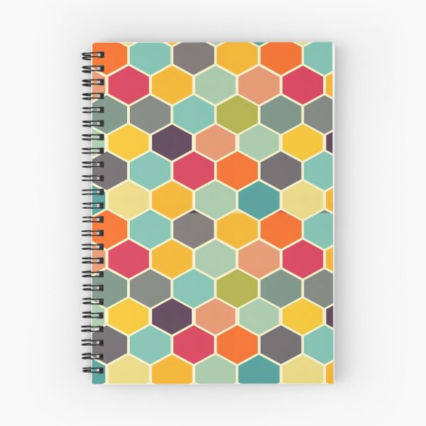 Item preview, Colorful Retro Hexagon designed and sold by NDaZone.