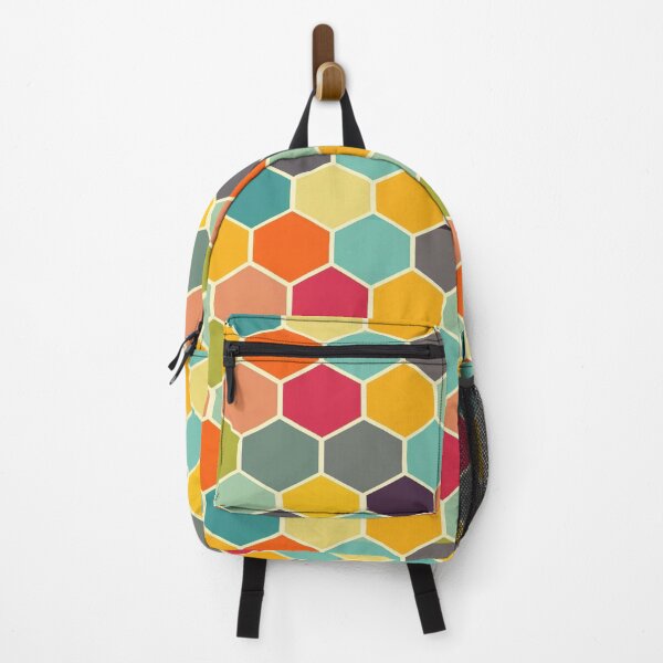 Item preview, Colorful Retro Hexagon designed and sold by NDaZone.